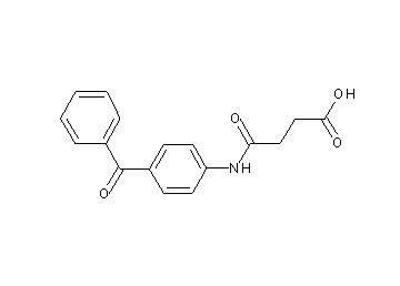 4-[(4-benzoylphenyl)amino]-4-oxobutanoic acid