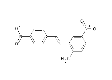 (2-methyl-5-nitrophenyl)(4-nitrobenzylidene)amine