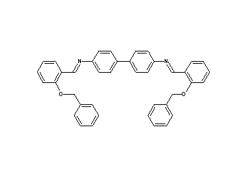 N,N'-bis[2-(benzyloxy)benzylidene]-4,4'-biphenyldiamine
