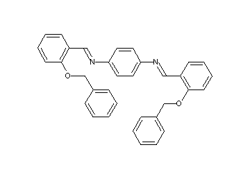 N,N'-bis[2-(benzyloxy)benzylidene]-1,4-benzenediamine