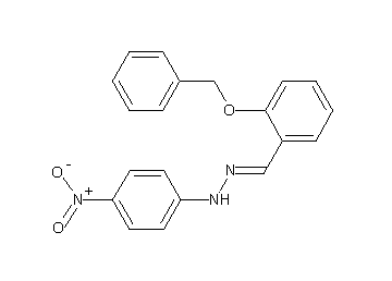 1-[2-(benzyloxy)benzylidene]-2-(4-nitrophenyl)hydrazine