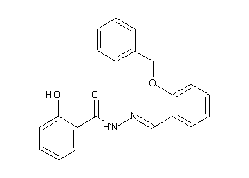 N'-[2-(benzyloxy)benzylidene]-2-hydroxybenzohydrazide
