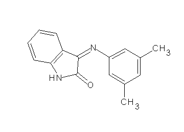 3-[(3,5-dimethylphenyl)imino]-1,3-dihydro-2H-indol-2-one
