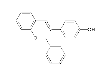 4-{[2-(benzyloxy)benzylidene]amino}phenol