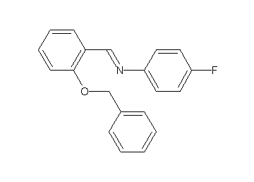 N-[2-(benzyloxy)benzylidene]-4-fluoroaniline