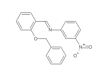 N-[2-(benzyloxy)benzylidene]-3-nitroaniline