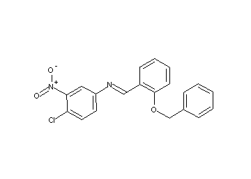N-[2-(benzyloxy)benzylidene]-4-chloro-3-nitroaniline
