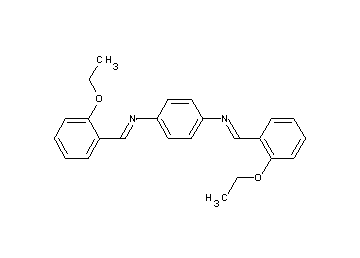 N,N'-bis(2-ethoxybenzylidene)-1,4-benzenediamine - Click Image to Close