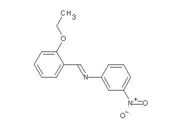 N-(2-ethoxybenzylidene)-3-nitroaniline