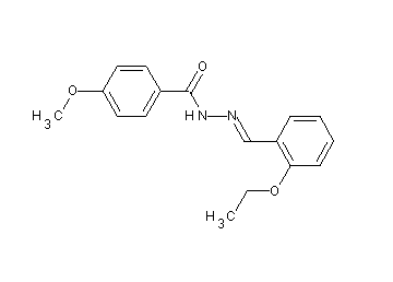 N'-(2-ethoxybenzylidene)-4-methoxybenzohydrazide