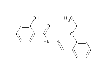 N'-(2-ethoxybenzylidene)-2-hydroxybenzohydrazide - Click Image to Close