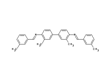 3,3'-dimethyl-N,N'-bis(3-methylbenzylidene)-4,4'-biphenyldiamine - Click Image to Close