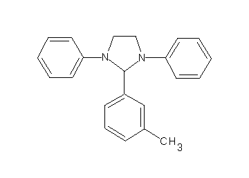 2-(3-methylphenyl)-1,3-diphenylimidazolidine