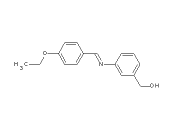 {3-[(4-ethoxybenzylidene)amino]phenyl}methanol