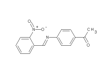 1-{4-[(2-nitrobenzylidene)amino]phenyl}ethanone