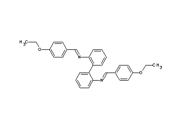 N,N'-bis(4-ethoxybenzylidene)-2,2'-biphenyldiamine