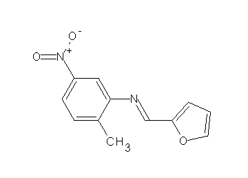 N-(2-furylmethylene)-2-methyl-5-nitroaniline