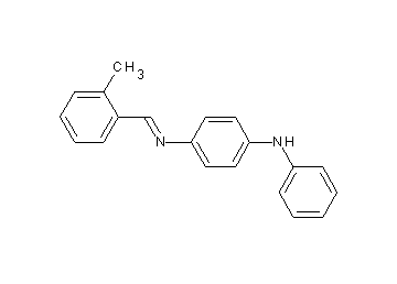 N-(2-methylbenzylidene)-N'-phenyl-1,4-benzenediamine