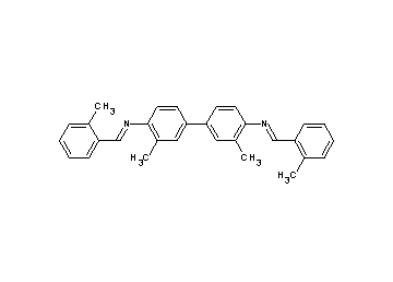 3,3'-dimethyl-N,N'-bis(2-methylbenzylidene)-4,4'-biphenyldiamine - Click Image to Close
