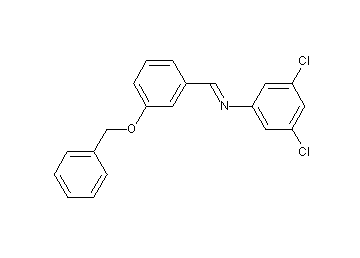 N-[3-(benzyloxy)benzylidene]-3,5-dichloroaniline