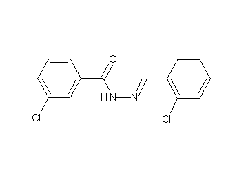3-chloro-N'-(2-chlorobenzylidene)benzohydrazide