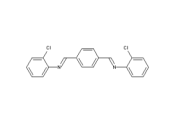 N,N'-[1,4-phenylenedi(methylylidene)]bis(2-chloroaniline)