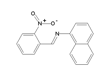 N-(2-nitrobenzylidene)-1-naphthalenamine