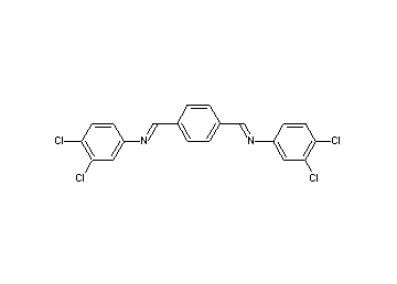 N,N'-[1,4-phenylenedi(methylylidene)]bis(3,4-dichloroaniline)
