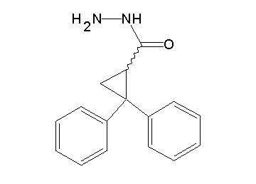2,2-diphenylcyclopropanecarbohydrazide