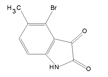 4-bromo-5-methyl-1H-indole-2,3-dione