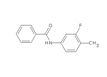 N-(3-fluoro-4-methylphenyl)benzamide