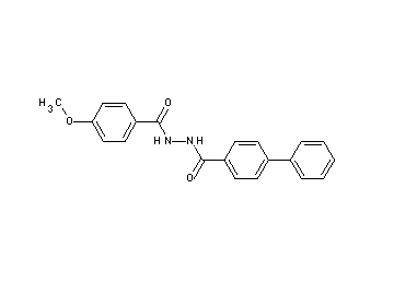 N'-(4-methoxybenzoyl)-4-biphenylcarbohydrazide