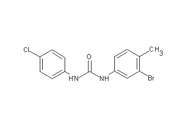 N-(3-bromo-4-methylphenyl)-N'-(4-chlorophenyl)urea