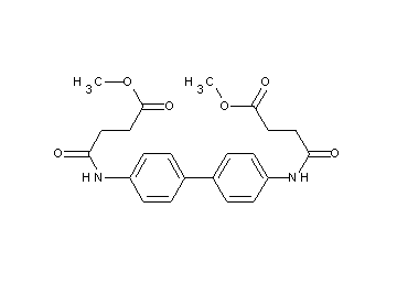 dimethyl 4,4'-[4,4'-biphenyldiyldi(imino)]bis(4-oxobutanoate)