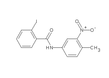 2-iodo-N-(4-methyl-3-nitrophenyl)benzamide