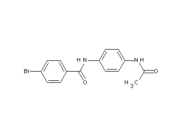 N-[4-(acetylamino)phenyl]-4-bromobenzamide