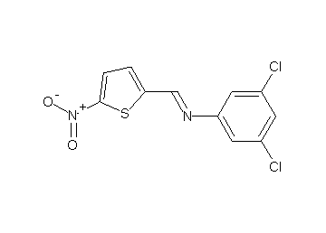 (3,5-dichlorophenyl)[(5-nitro-2-thienyl)methylene]amine