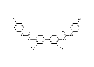 N',N'''-(3,3'-dimethyl-4,4'-biphenyldiyl)bis[N-(4-chlorophenyl)urea] - Click Image to Close
