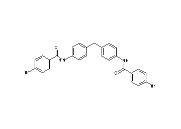N,N'-[methylenebis(4,1-phenylene)]bis(4-bromobenzamide)