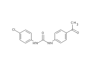 N-(4-acetylphenyl)-N'-(4-chlorophenyl)urea