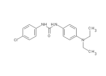 N-(4-chlorophenyl)-N'-[4-(diethylamino)phenyl]urea