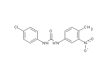 N-(4-chlorophenyl)-N'-(4-methyl-3-nitrophenyl)urea