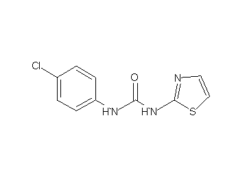 N-(4-chlorophenyl)-N'-1,3-thiazol-2-ylurea