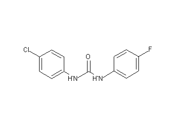 N-(4-chlorophenyl)-N'-(4-fluorophenyl)urea