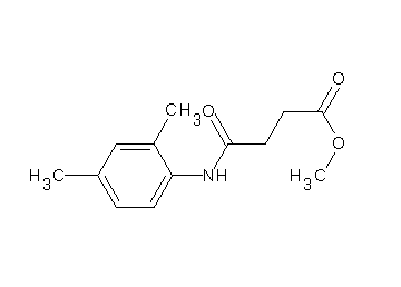 methyl 4-[(2,4-dimethylphenyl)amino]-4-oxobutanoate