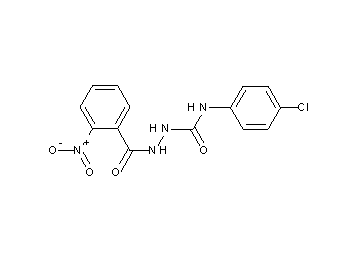N-(4-chlorophenyl)-2-(2-nitrobenzoyl)hydrazinecarboxamide