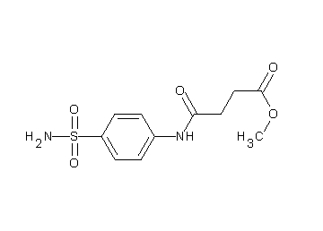 methyl 4-{[4-(aminosulfonyl)phenyl]amino}-4-oxobutanoate