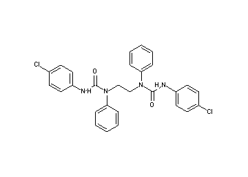N,N''-1,2-ethanediylbis[N'-(4-chlorophenyl)-N-phenylurea]