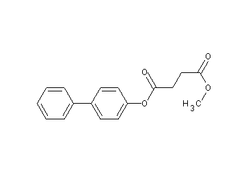 4-biphenylyl methyl succinate