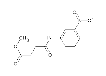 methyl 4-[(3-nitrophenyl)amino]-4-oxobutanoate
